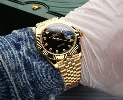 TW Factory ROLEX 2824  High Quality Black 41MM Watch where to buy fake Rolex watches USA